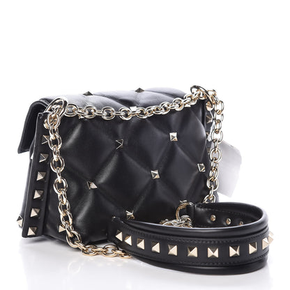 Valentino Garavani Nappa Mini Candystud Crossbody Black 3 of 11