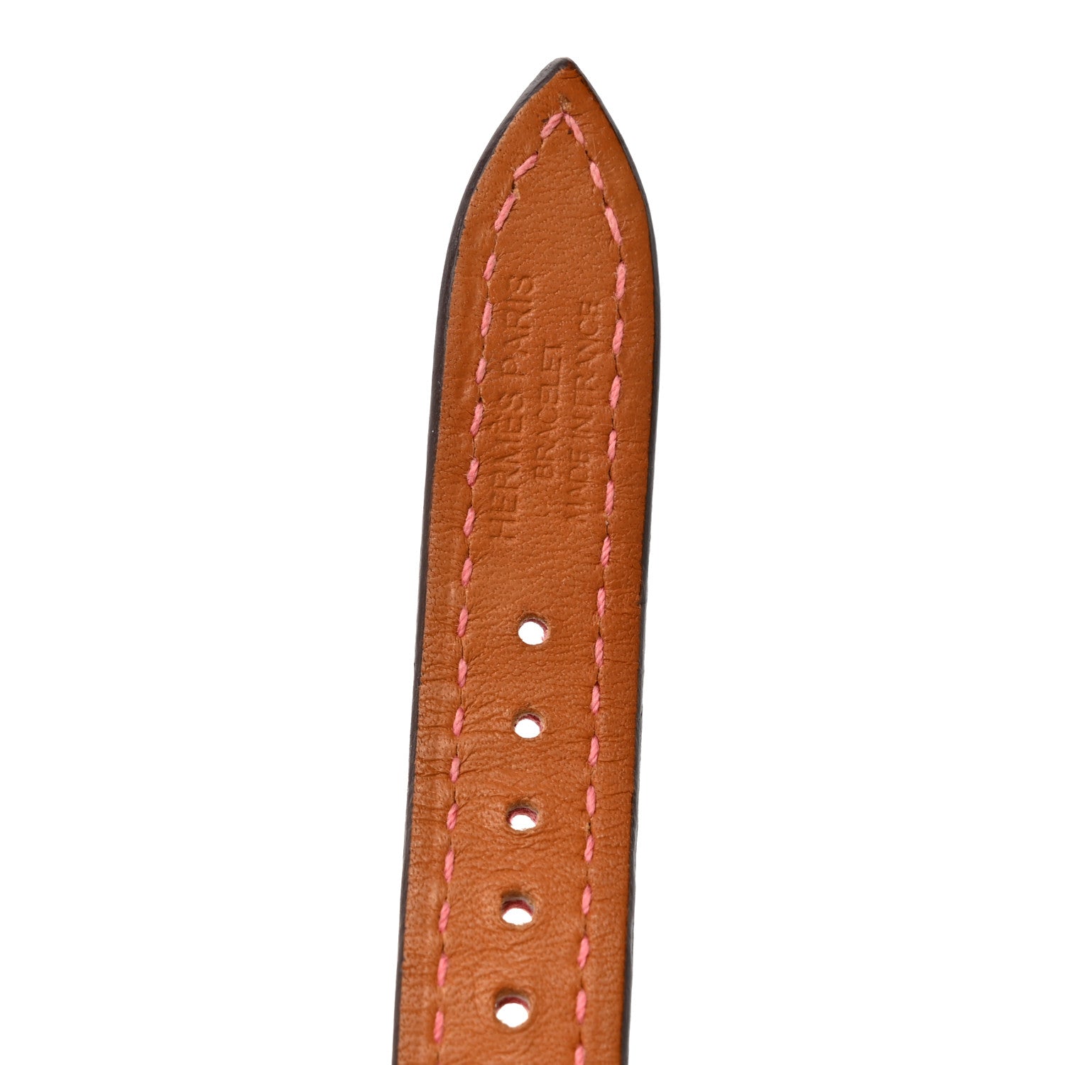 Hermes Swift 41mm Apple Watch Double Tour Band Rose Azalee 3 of 6