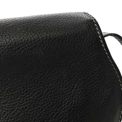 Chloe Calfskin Mini Marcie Round Crossbody Bag Black 14 of 19