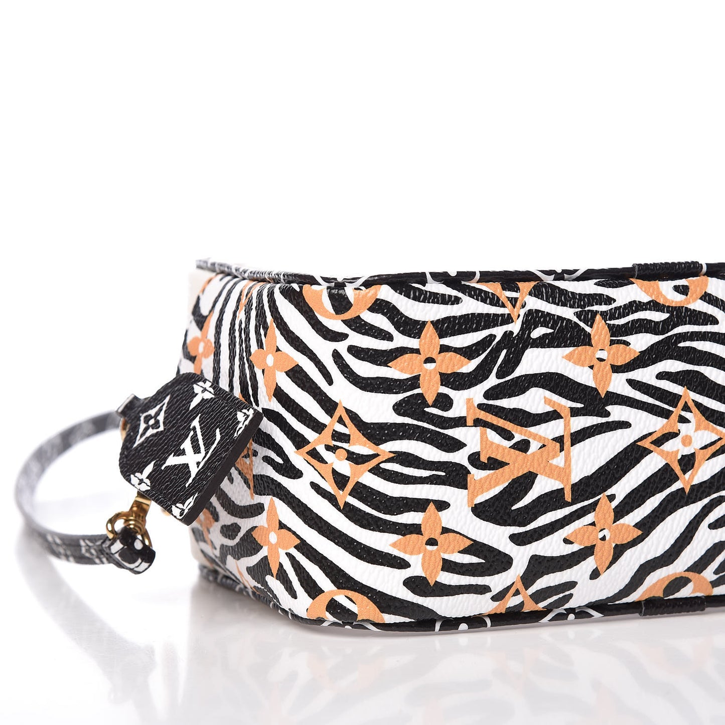 Monogram Giant Jungle Beach Pouch Ivory