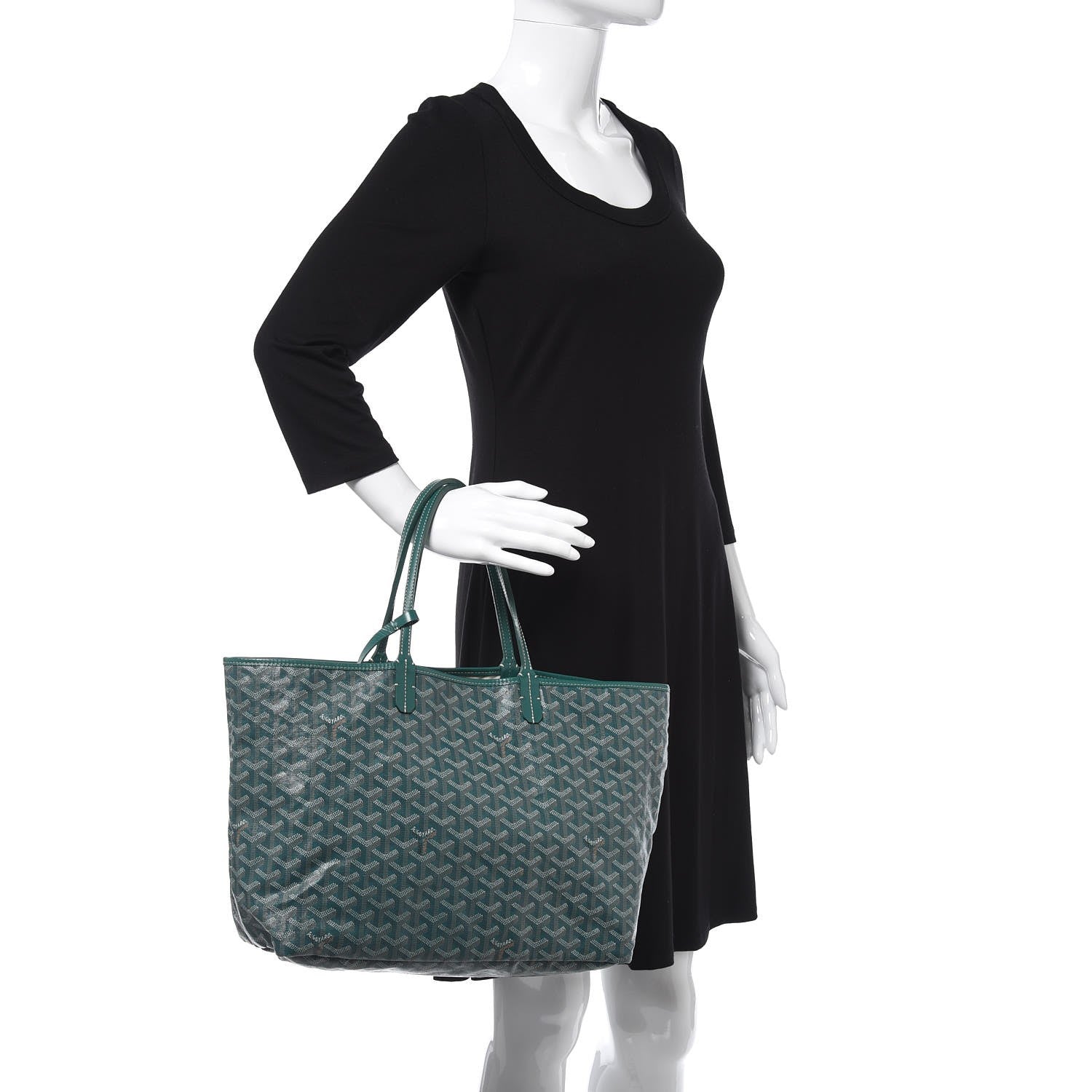 Goyard Goyardine Saint Louis PM Green 2 of 9
