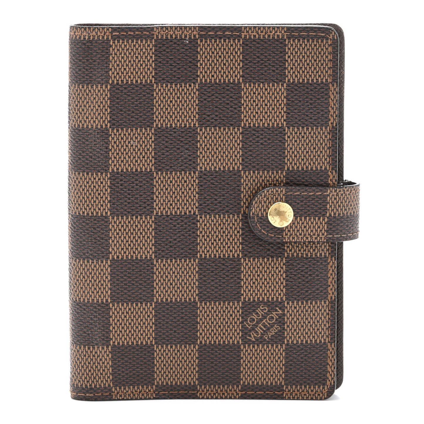 Damier Ebene Small Ring Agenda Cover