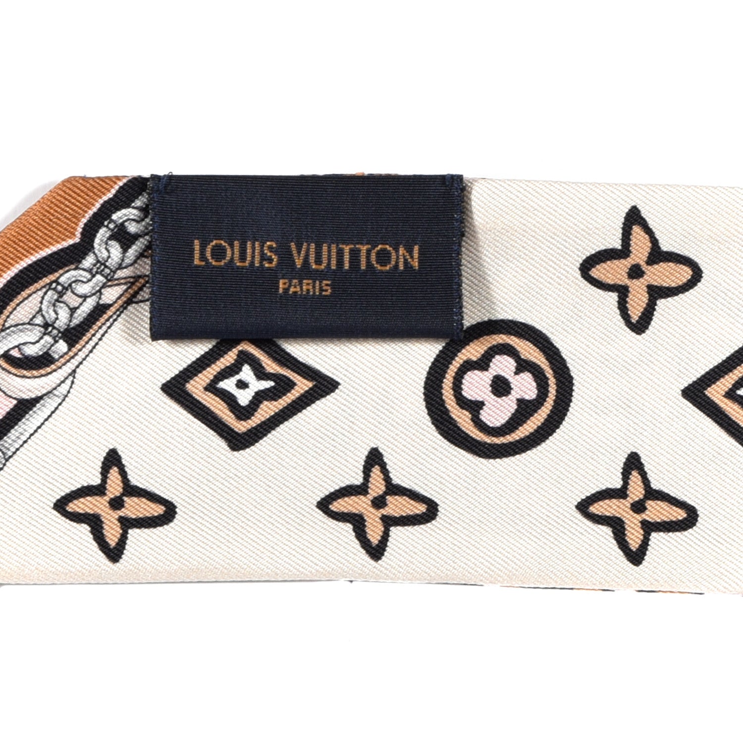 Louis Vuitton Silk Monogram Wild At Heart BB Bandeau Cream 3 of 3