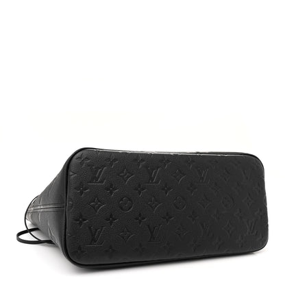 Louis Vuitton Empreinte Monogram Giant Neverfull MM Black 5 of 10
