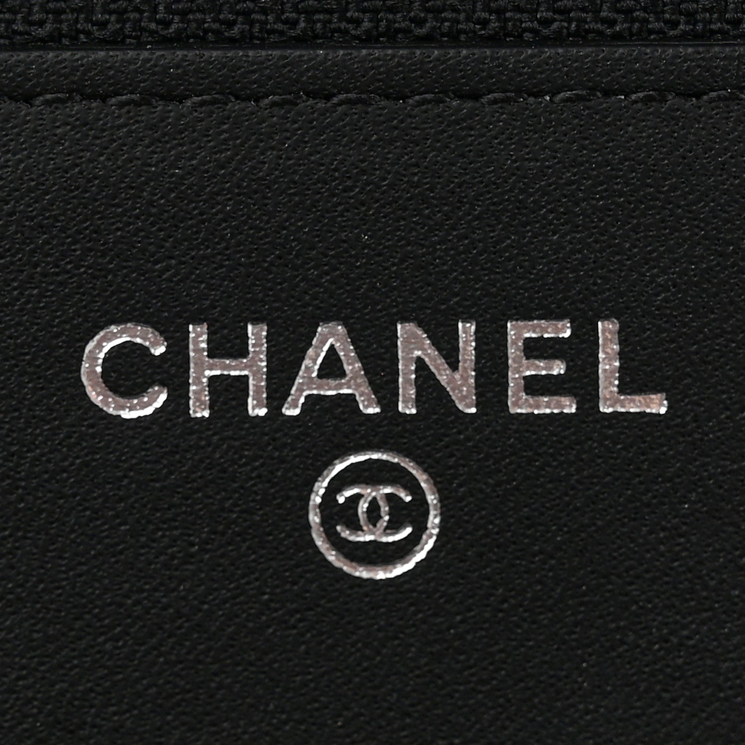 Chanel Patent Quilted Wallet On Chain WOC Black 6 of 11