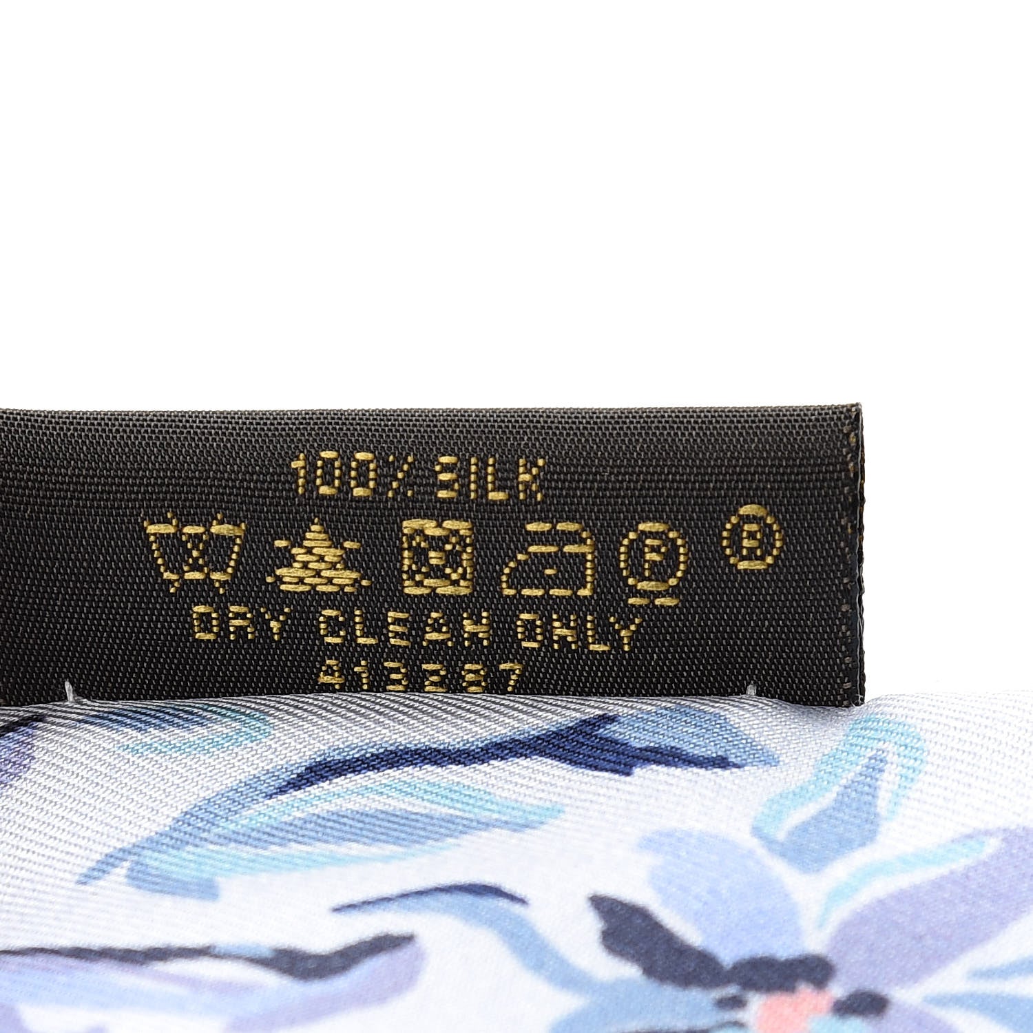 Louis Vuitton Silk Eden BB Bandeau Blue 5 of 5