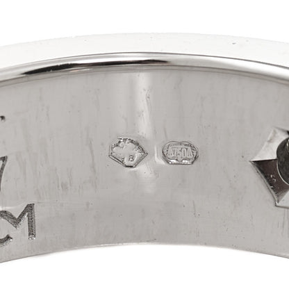 Cartier 18K White Gold 3 Diamond 5.5mm LOVE Ring 47 4 4 of 4