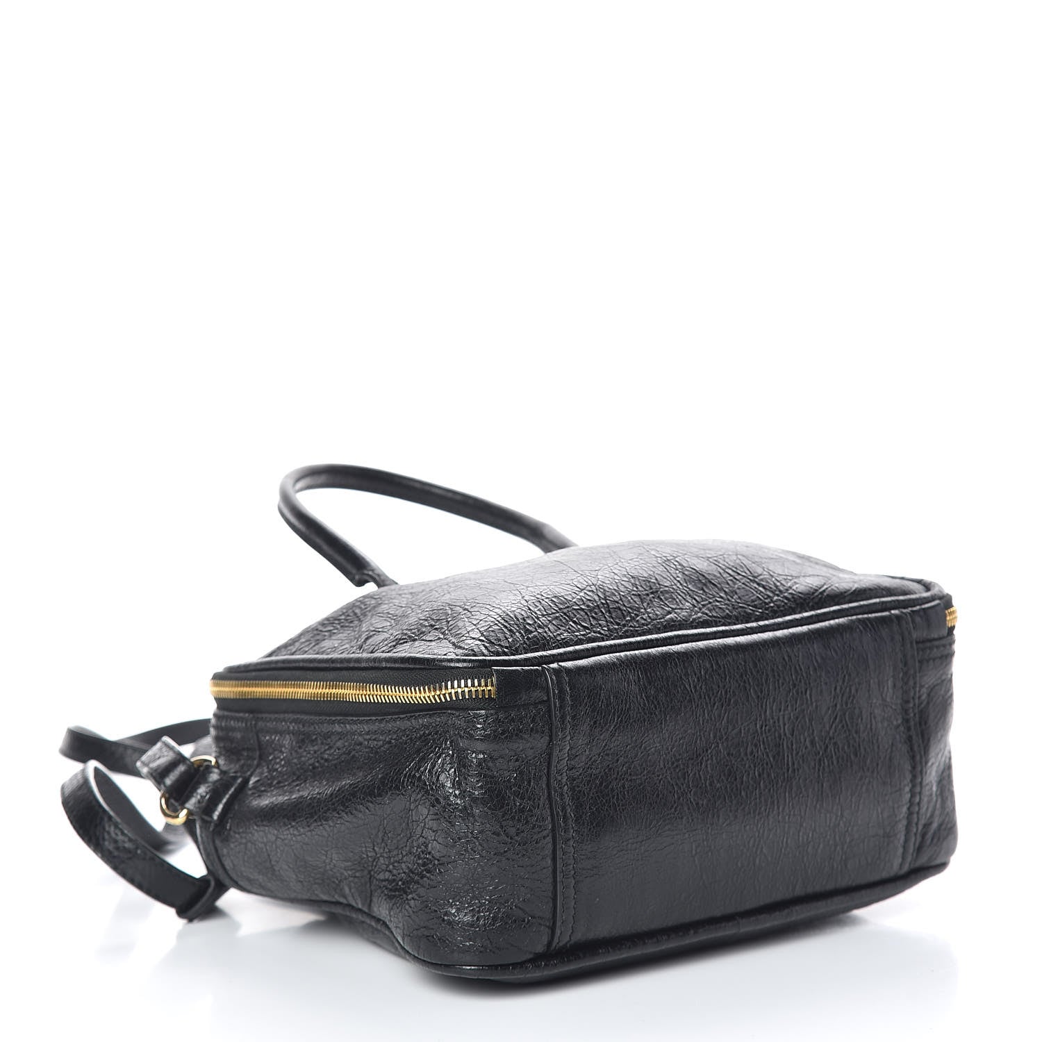 Balenciaga Agneau S Blanket Square Tote Black 4 of 10