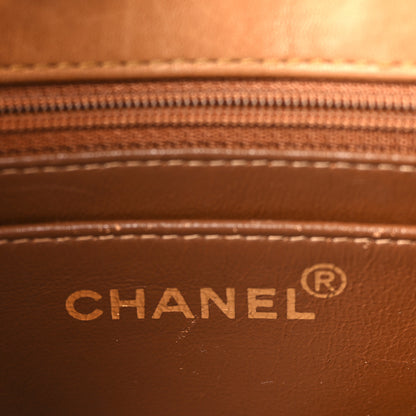 Chanel Calfskin Stitched Medium Single Flap Brown 6 of 11