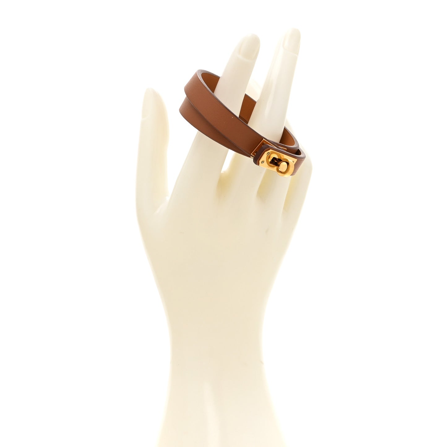 Swift Mini Kelly Double Tour Bracelet T3 Gold