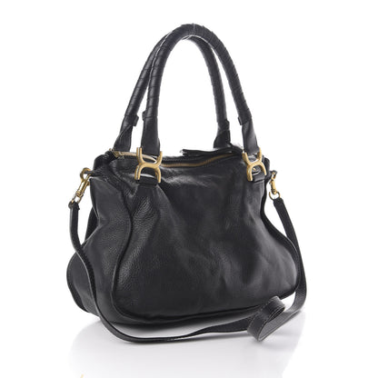 Chloe Calfskin Medium Marcie Satchel Black 4 of 10