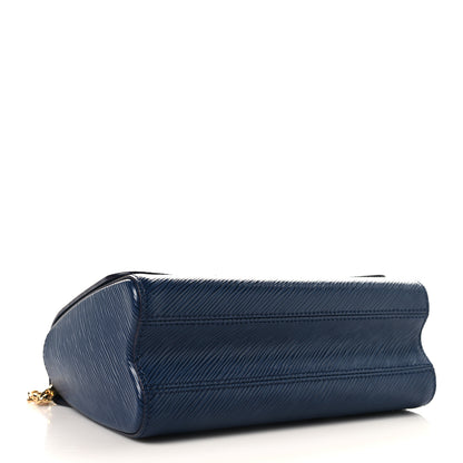Louis Vuitton Epi Twist Shoulder Bag MM Indigo 4 of 9