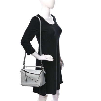 Loewe Calfskin Small Puzzle Bag Kaolin 2 of 8
