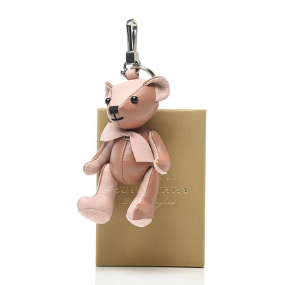 Burberry Lambskin Thomas Bear Bag Charm Pink 2 of 2