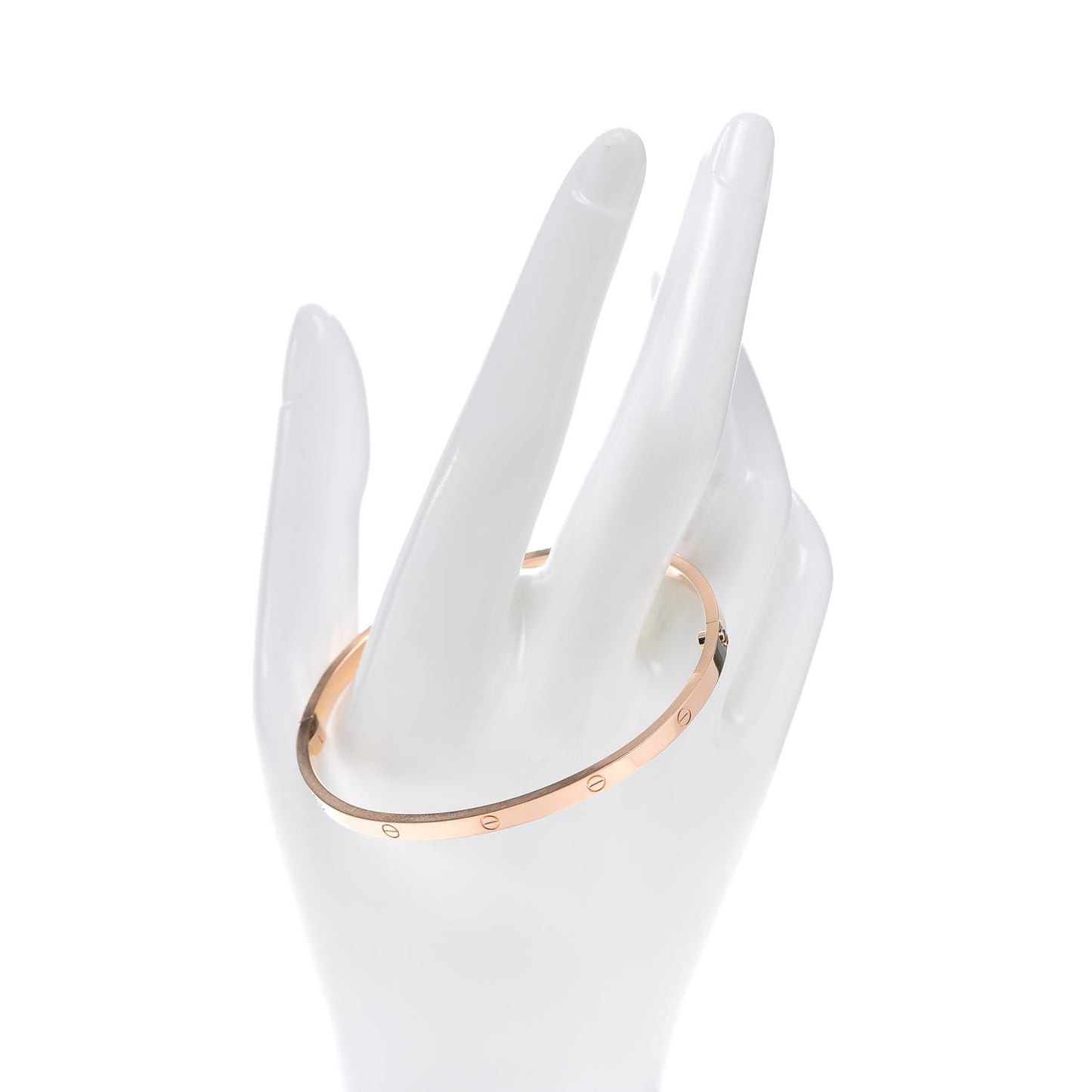 18K Pink Gold Small LOVE Bracelet 19