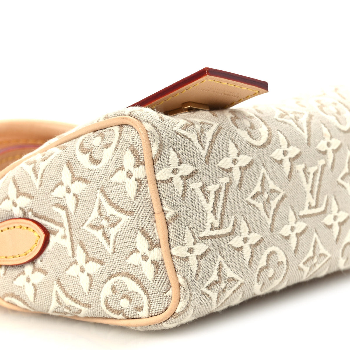 Jacquard Monogram Embleme Nano Speedy Peuplier