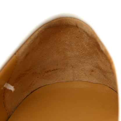 Hermes Calfskin Womens Icone Loafers 36 White 9 of 13