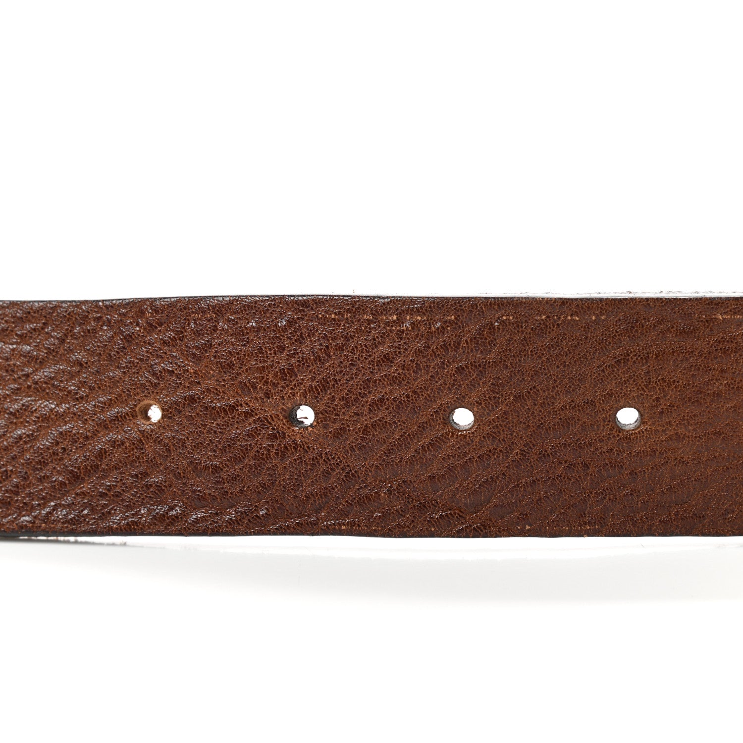 Gucci Calfskin G Belt 85 34 Brown 5 of 5