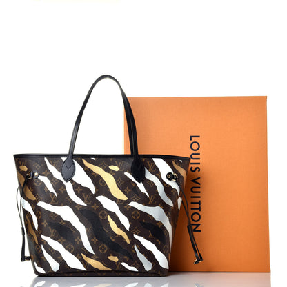 Louis Vuitton X LOL Monogram Neverfull MM Gold Silver 10 of 10