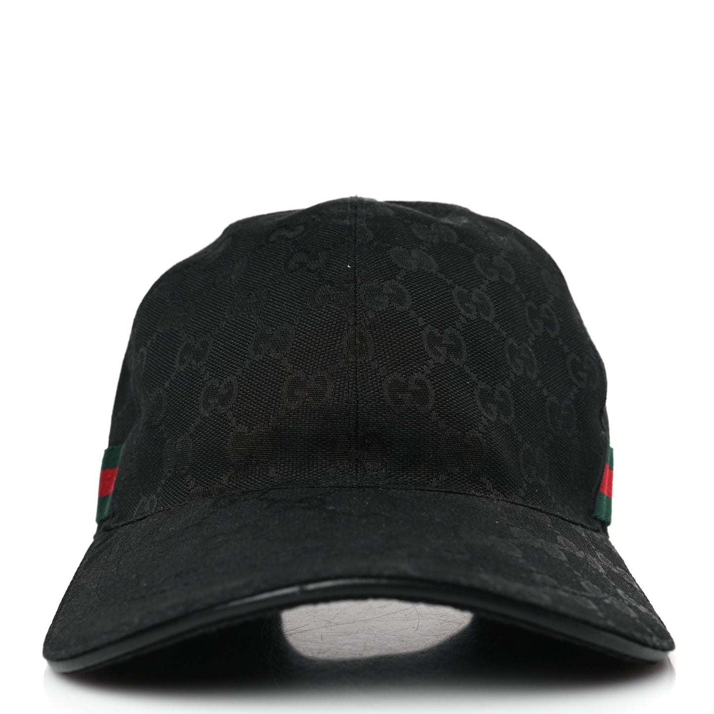 Monogram Web Baseball Hat L Black