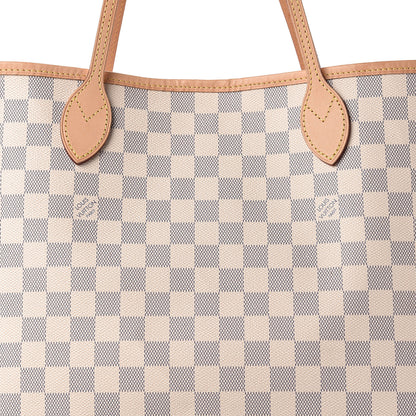 Louis Vuitton Damier Azur Neo Neverfull GM Rose Ballerine 9 of 11