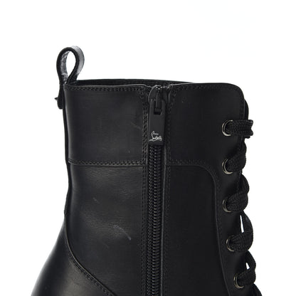 Christian Louboutin Calfskin Spikes TS Croc 70 Boots 35.5 Black 9 of 10