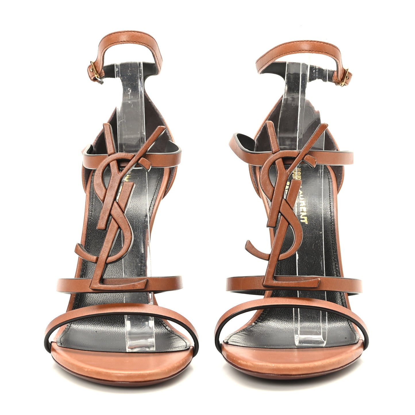 Calfskin Cassandra 100 Sandals 37 Brown