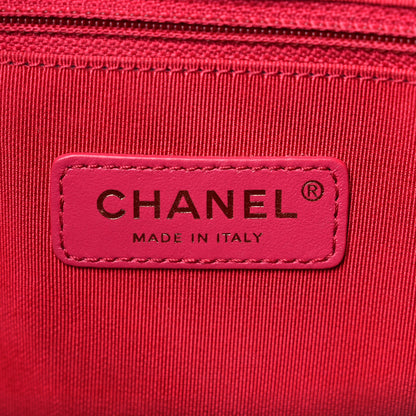 Chanel Shiny Aged Calfskin North South Shopping Bag Black 9 of 15