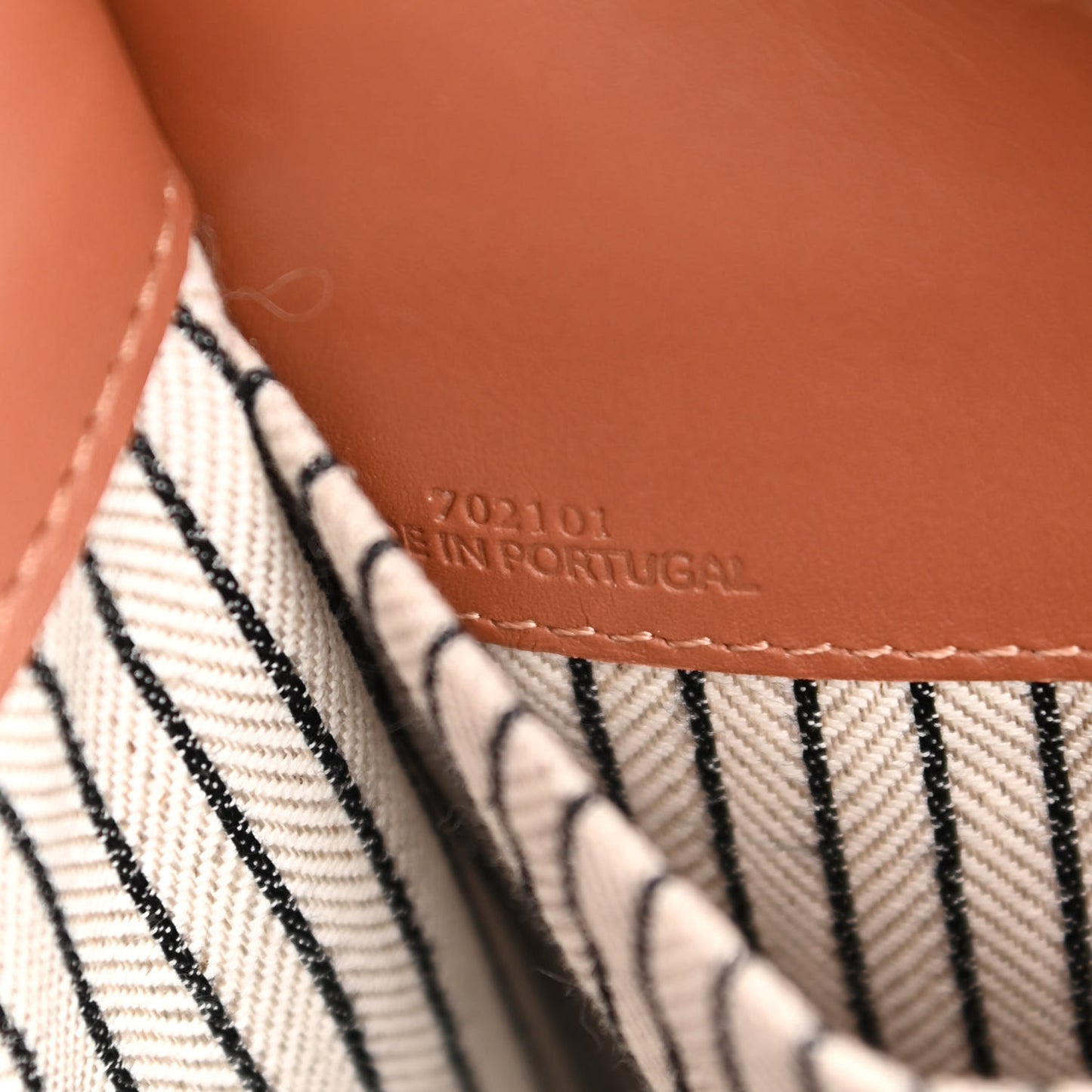 Canvas Calfskin Small Cushion Tote Beige