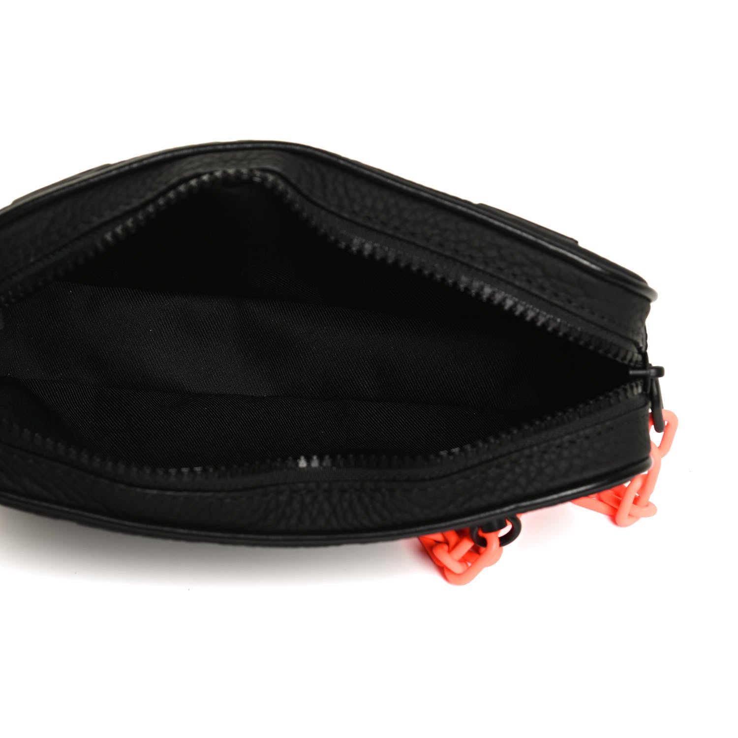Louis Vuitton Taurillon Monogram Uniformes Solar Ray Soft Pochette Volga Belt Bag Black 5 of 12