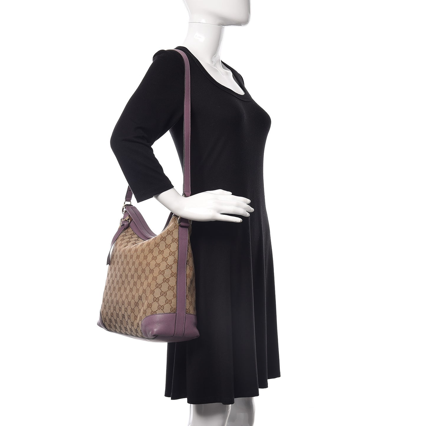 Monogram Small Miss GG Hobo Lilac
