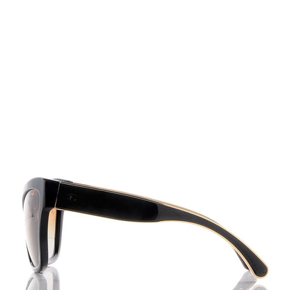 Chanel Acetate CC Cat Eye Sunglasses 5271 Black 3 of 8
