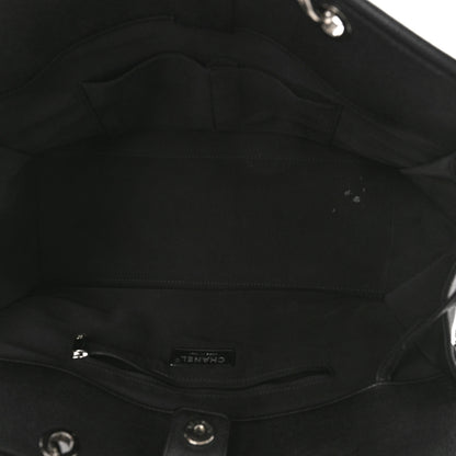 Chanel Caviar Stitched Shopping Tote Black 6 of 12