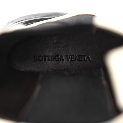 Bottega Veneta Calfskin The Tire Chelsea Boots 37 Sea Salt Black 7 of 10