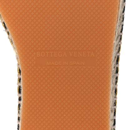 Bottega Veneta Nappa Intrecciato Gala Espadrille 39 Gold 6 of 8