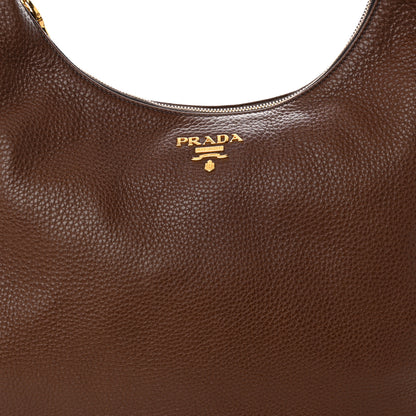Prada Vitello Daino Hobo Bruciato 5 of 12