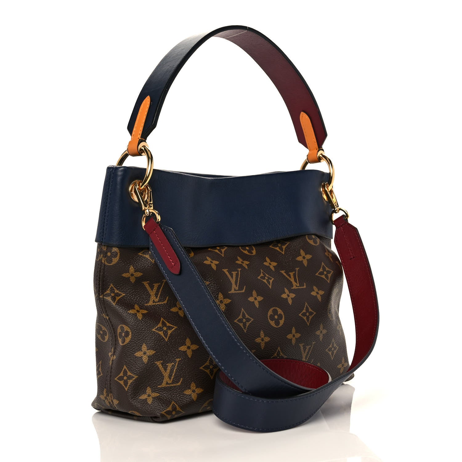 Louis Vuitton Monogram Tuileries Besace Marine Bordeaux 2 of 10