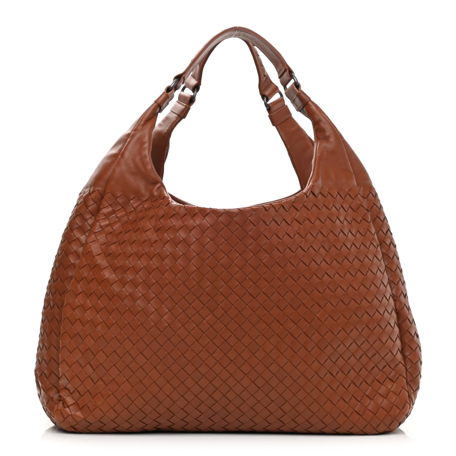 Bottega Veneta Nappa Intrecciato Large Campana Hobo Rust 1 of 9