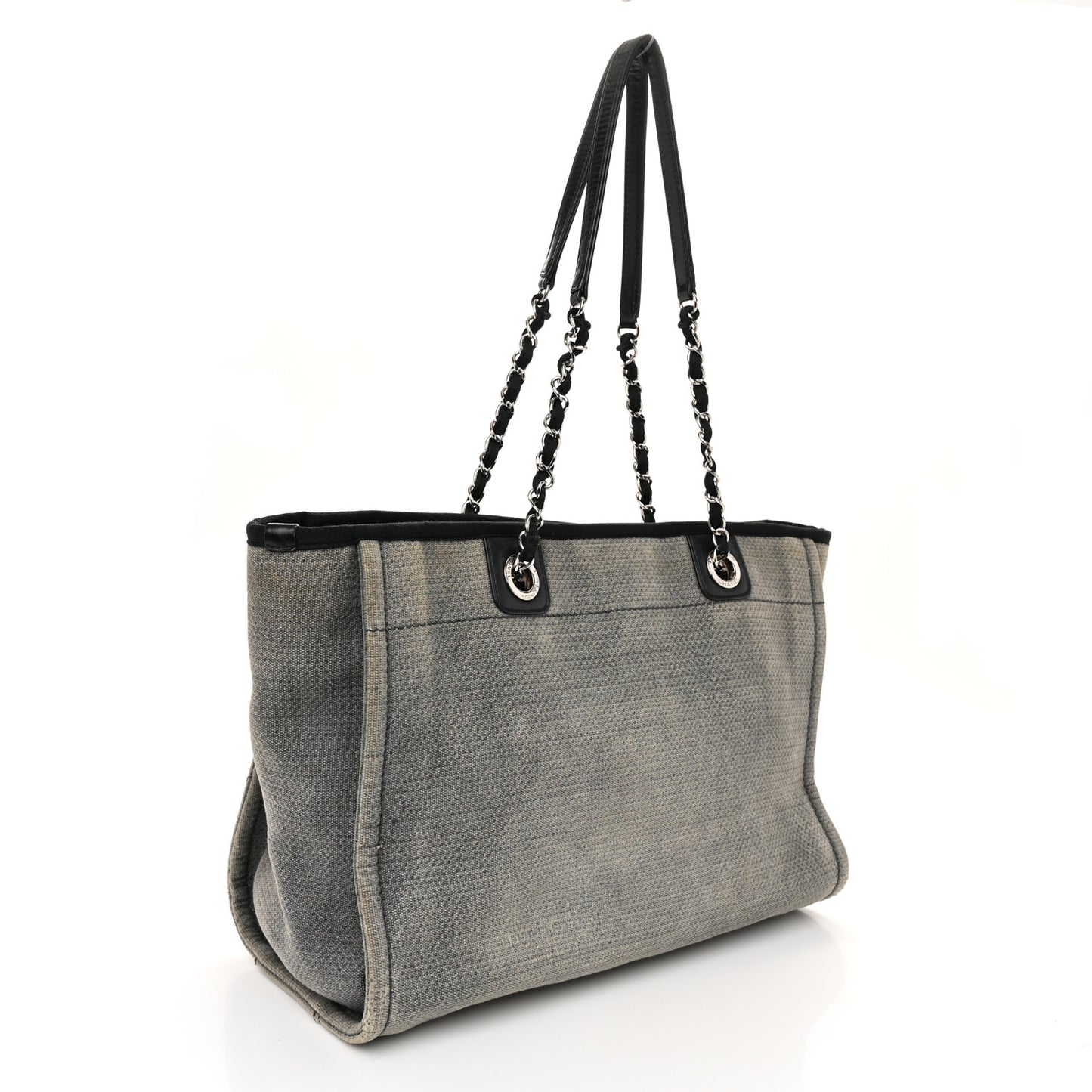 Canvas Small Deauville Tote Grey