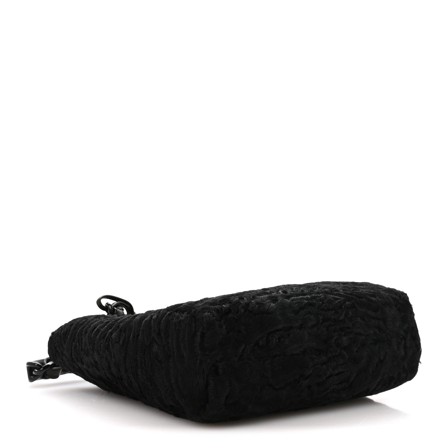 Chanel Persian Lamb Fur Tote Black 4 of 11