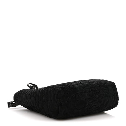 Chanel Persian Lamb Fur Tote Black 4 of 11