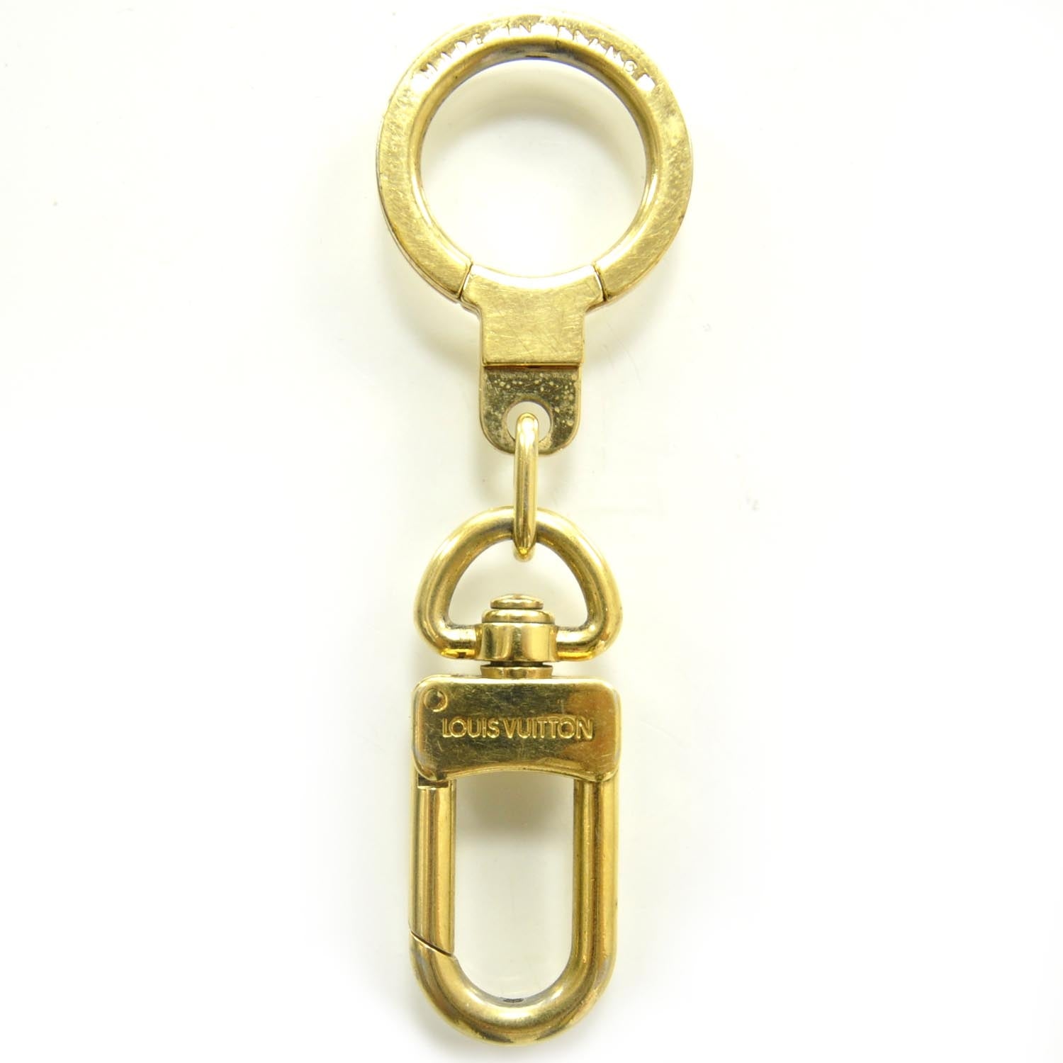 Louis Vuitton Pochette Extender Key Ring Gold 1 of 4