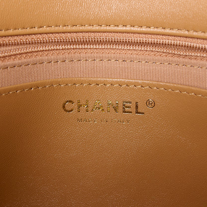 Chanel Lambskin Quilted Large CC Funky Town Flap Beige 6 of 12