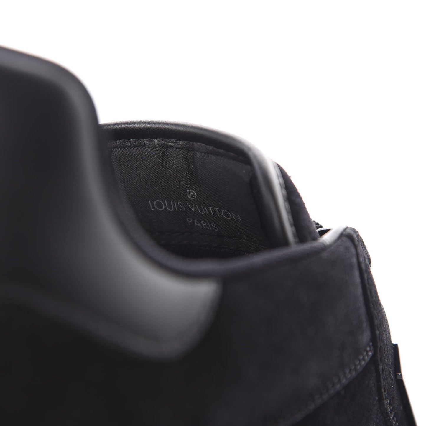 Suede Uniform Sneakers 9.5 Black