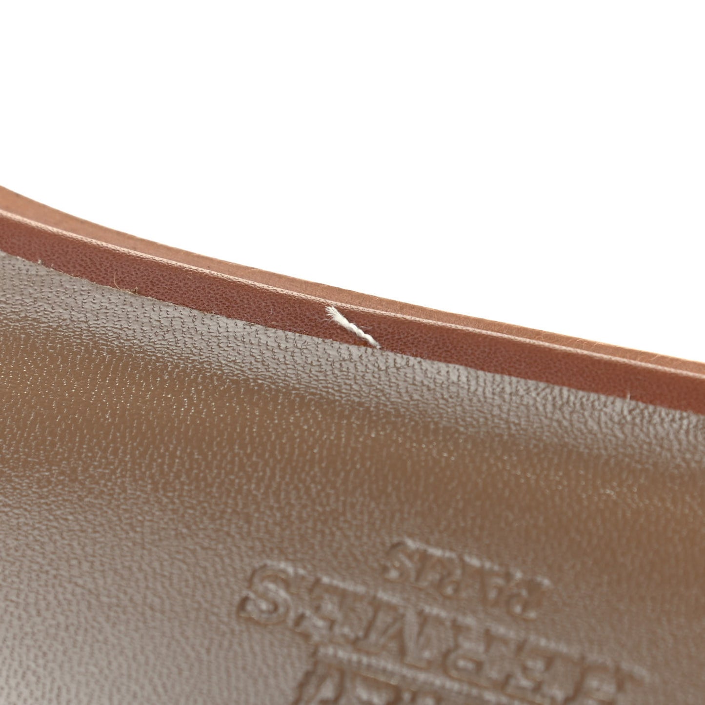 Box Calfskin Oran Sandals 41 Gold