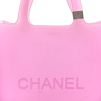 Chanel Jelly Rubber Tote Purple 8 of 10