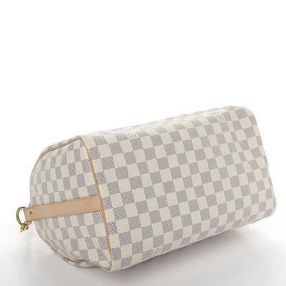 Louis Vuitton Damier Azur Speedy Bandouliere 30 5 of 13