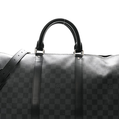 Louis Vuitton Damier Graphite Keepall Bandouliere 55 8 of 12