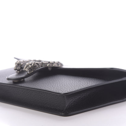 Gucci Dollar Calfskin Crystal Dionysus Clutch Wristlet Black Black Diamond 7 of 10