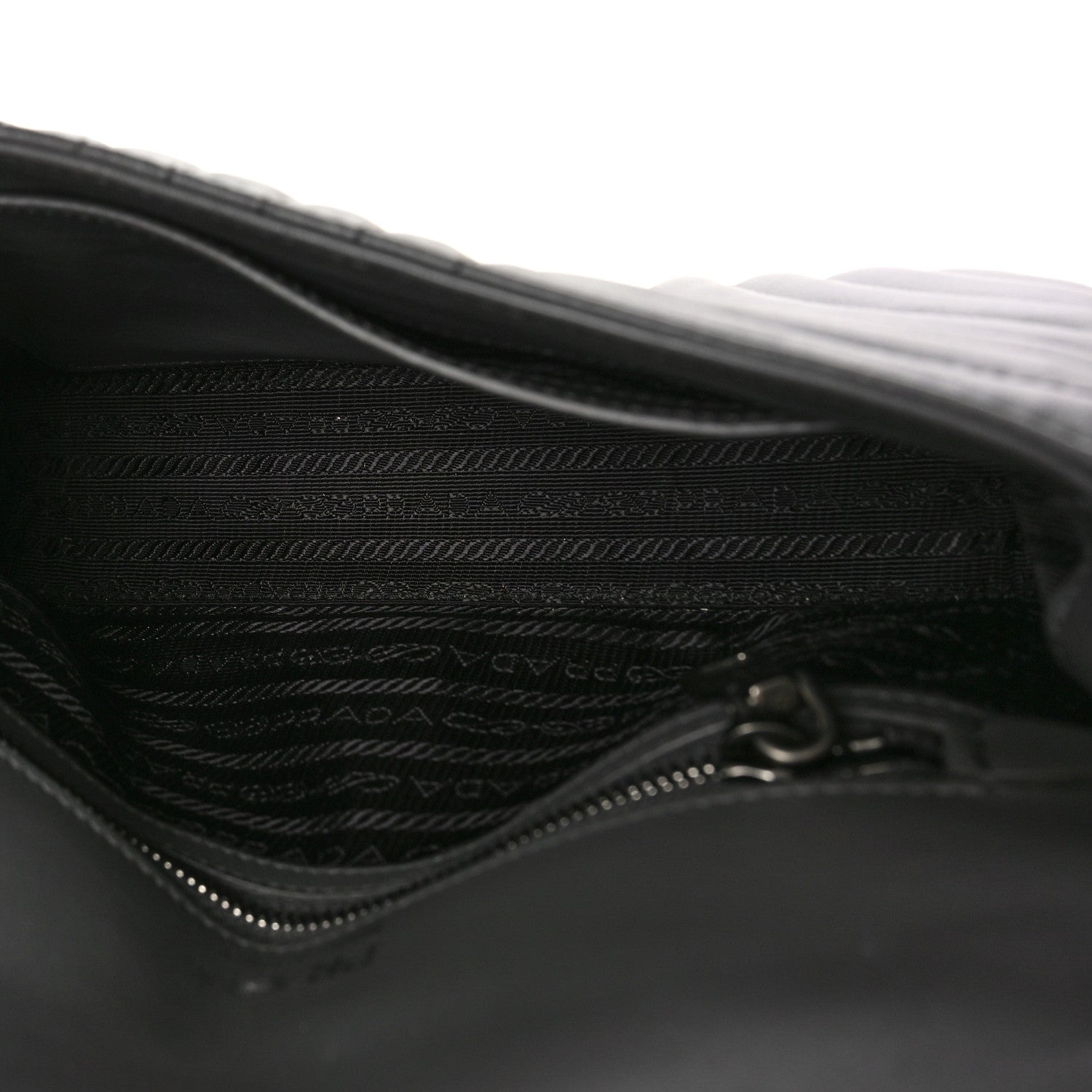 Prada Soft Calfskin Impunture Diagramme Small Chain Flap Shoulder Bag Marmo 5 of 8